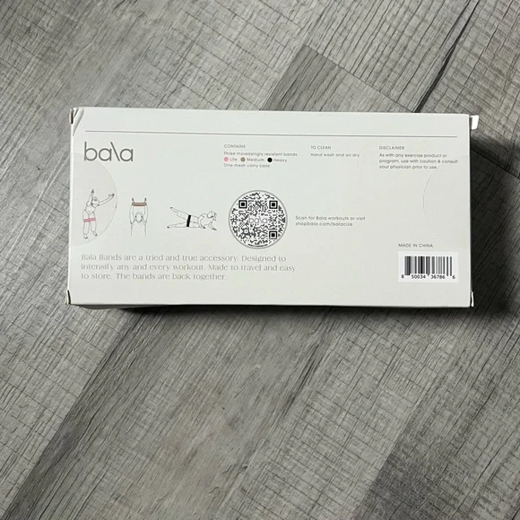 NEW BALA Fitness Bands Trio - Black, Pink, Tan - Picture 6 of 10